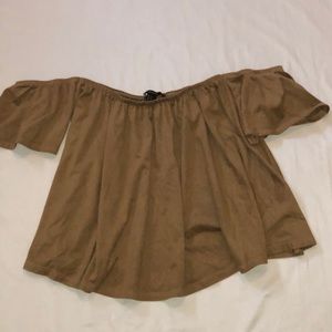 Off the shoulders top